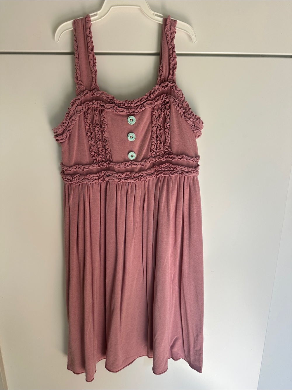 Matilda Jane Ruffled Sundress in Dusty Rose